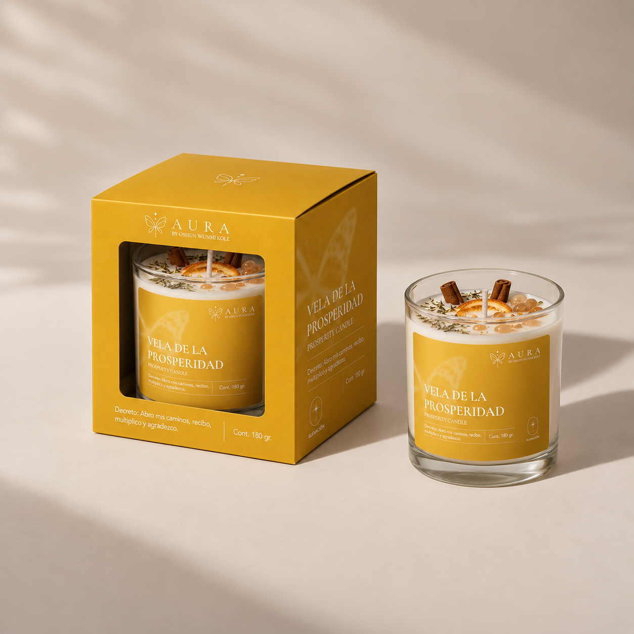 Vela de la Prosperidad | Prosperity Candle