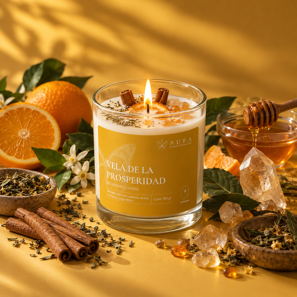 Vela de la Prosperidad | Prosperity Candle